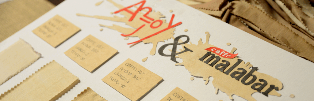 Presentazione collezione Anjoy al Caff&egrave; Malabar